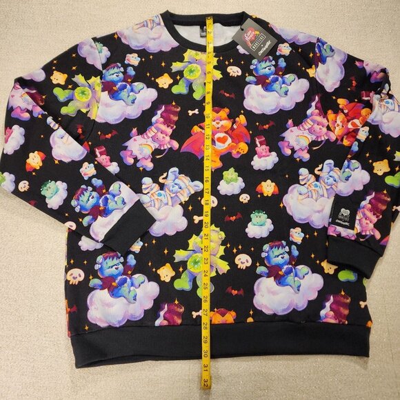 Cakeworthy Care Bears x Universal Monsters Unisex Crewneck Sweatshirt Size 2XL - Picture 7 of 13